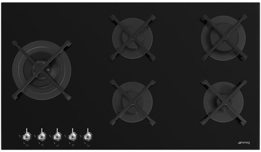 Smeg PV395LN 90cm Zoon 5 Gas Cooktop